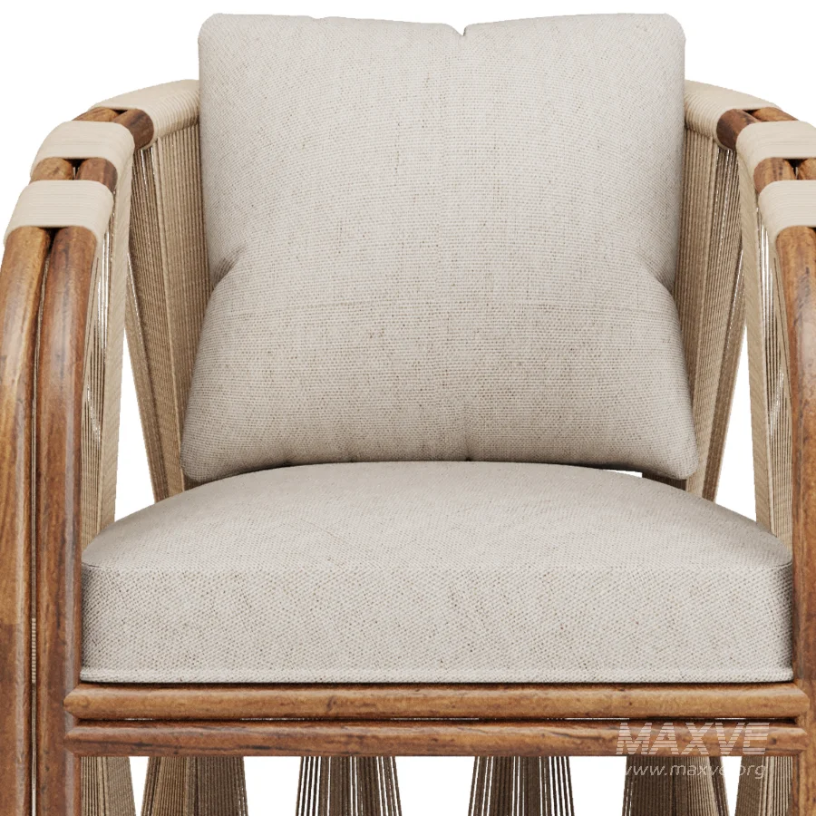 Shanaya Rattan Arm Chair - Image 5