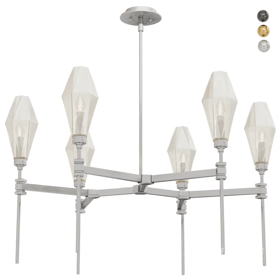 Aalto Flat Bronze Chandelier - Image 6