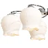Floral Glass Ceiling Lamp - Thumbnail 4