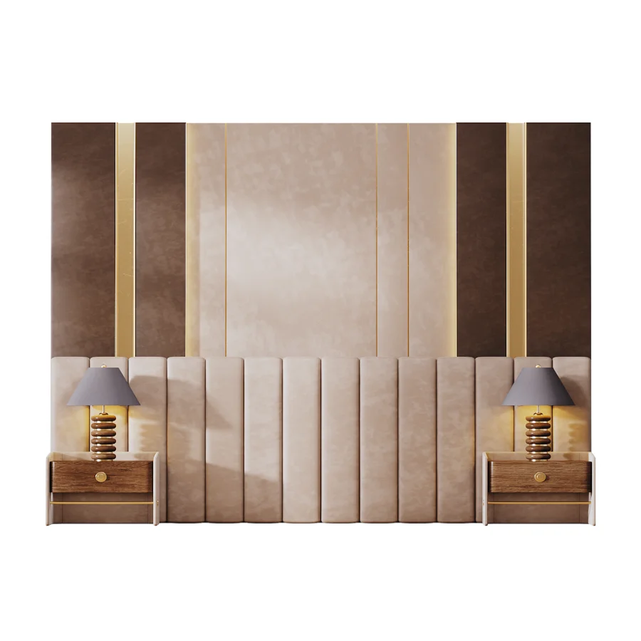 Modern style bedroom headboard set 003 - Image 2