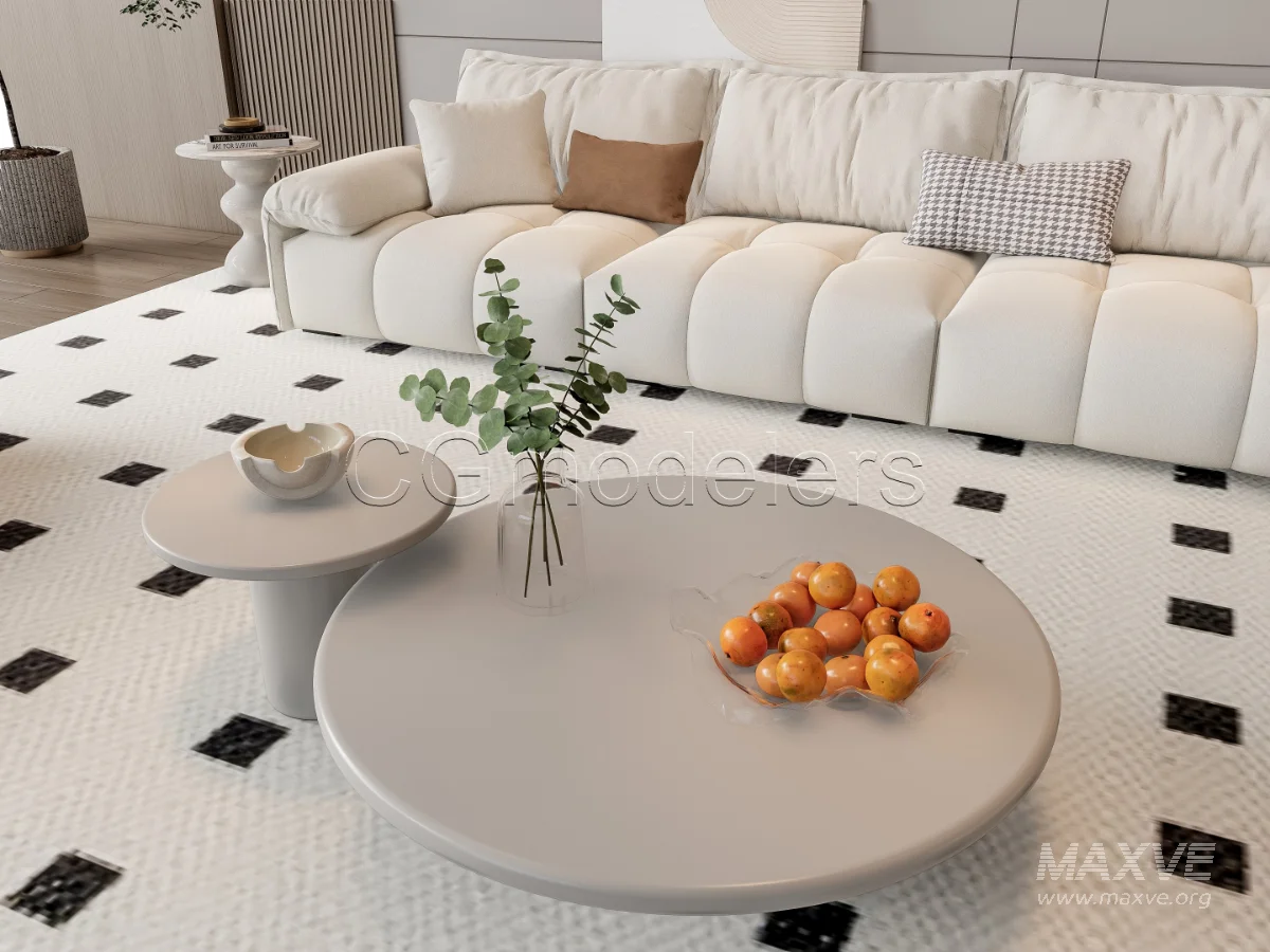 MODERN LUXURY LIVING ROOM SET 10 - Image 15