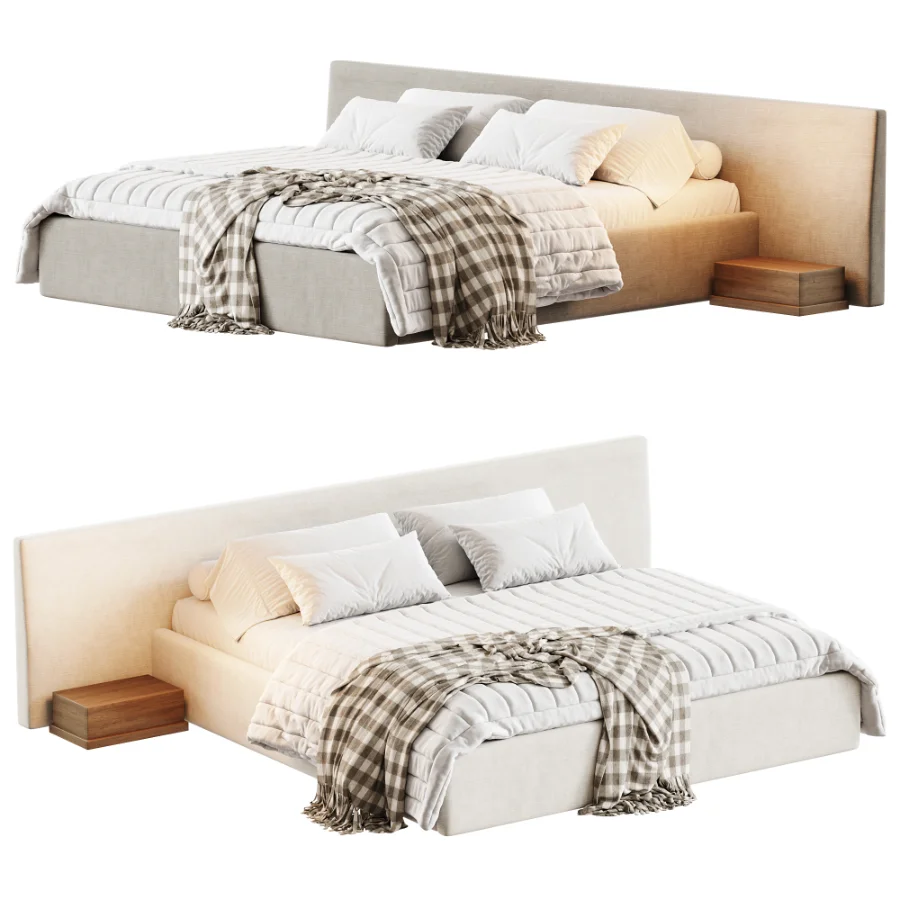 Minimalistic style bed - Image 1