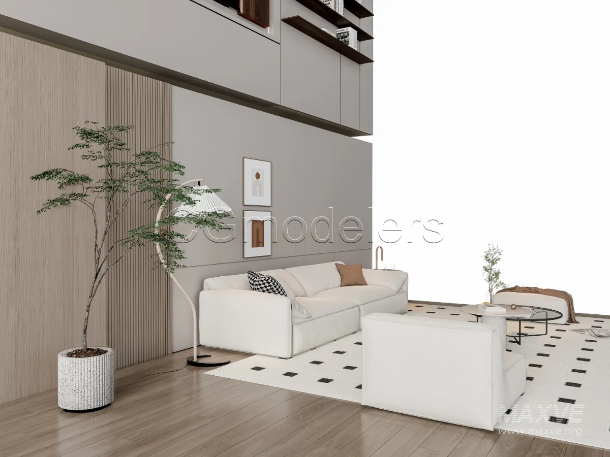 MODERN LUXURY LIVING ROOM SET 14 - Image 18