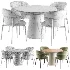 Rutte Flow Chair Lagen Dining Table - Thumbnail 7