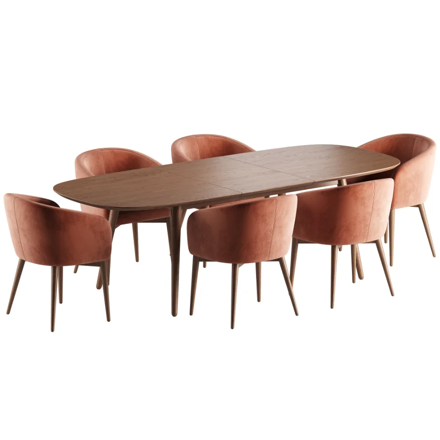 Torino Chair Fjord Dining Table - Image 5