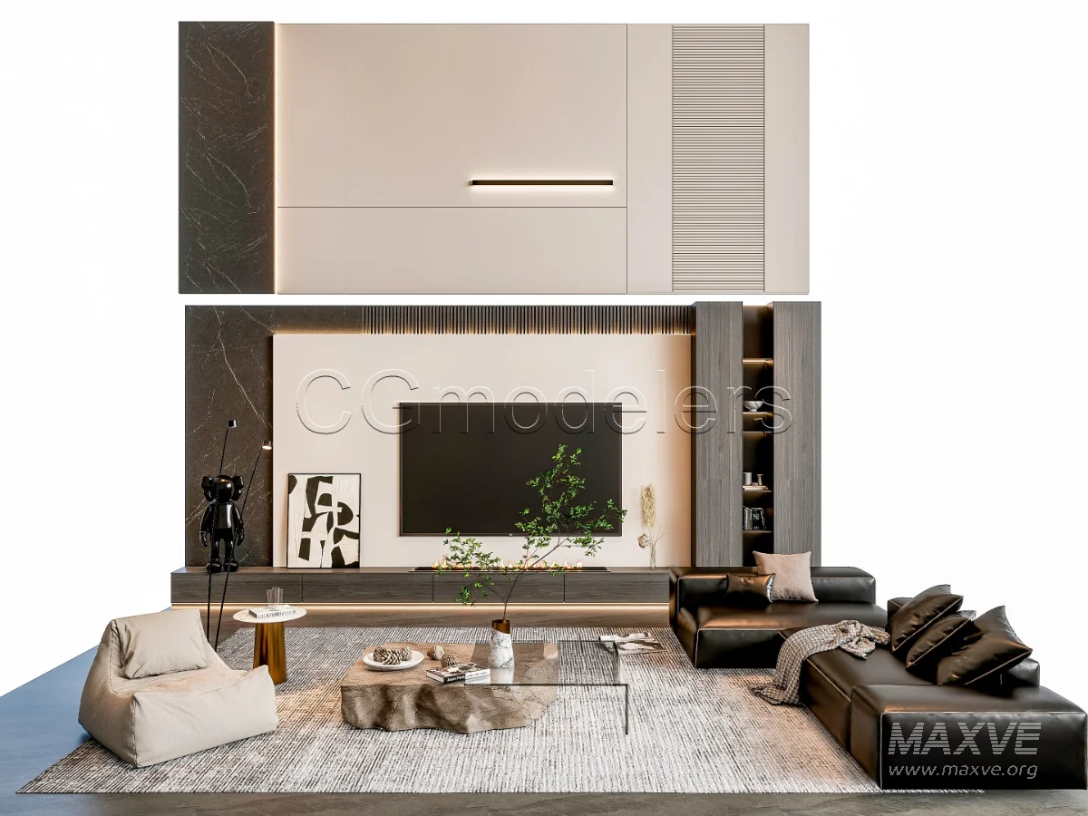 MODERN LUXURY LIVING ROOM SET 0 - Image 2
