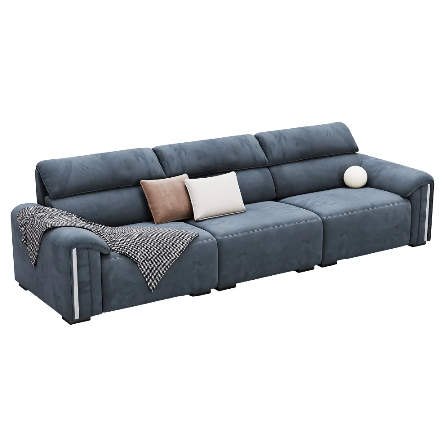Modern Three Seater Sofa 02 - Image 1