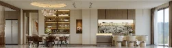 Modern villa living room and dining room interior - Thumbnail 4