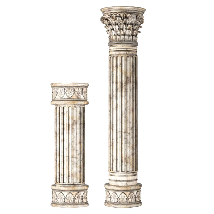 Luxury Corinthian Column Set 03 - Image 4