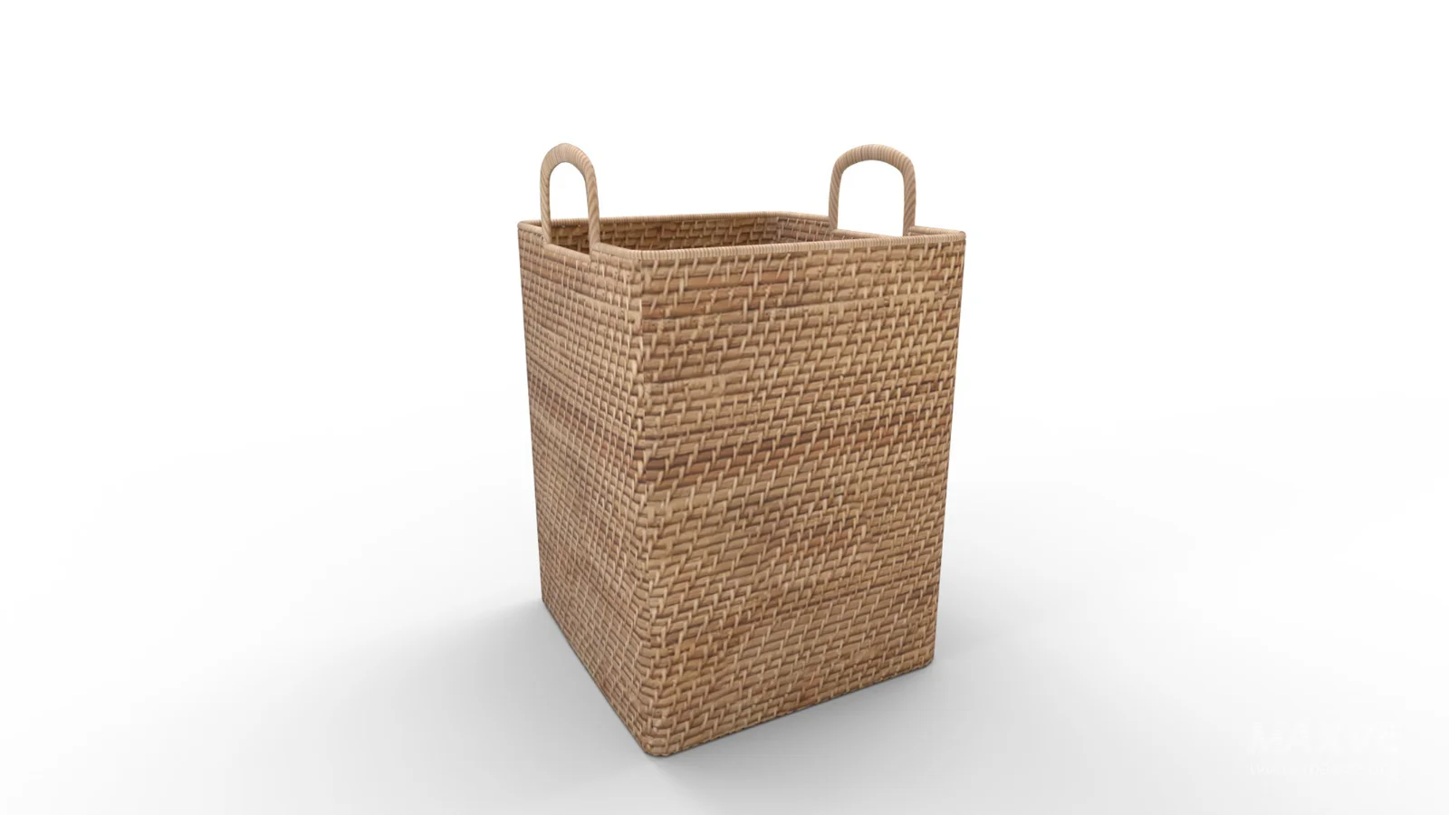 Modern Weave Tall Handle Basket - Image 9