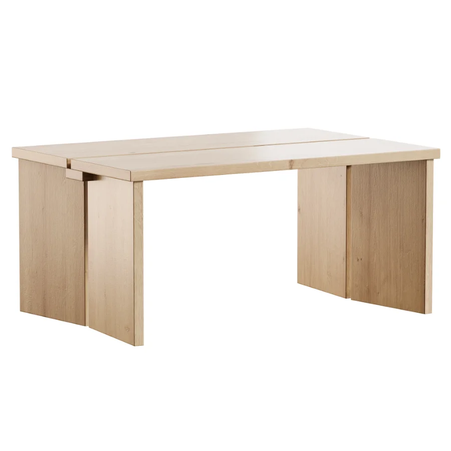 Amad oak wood coffee tables - Image 7