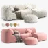 Curved Modular Sectional - Thumbnail 2