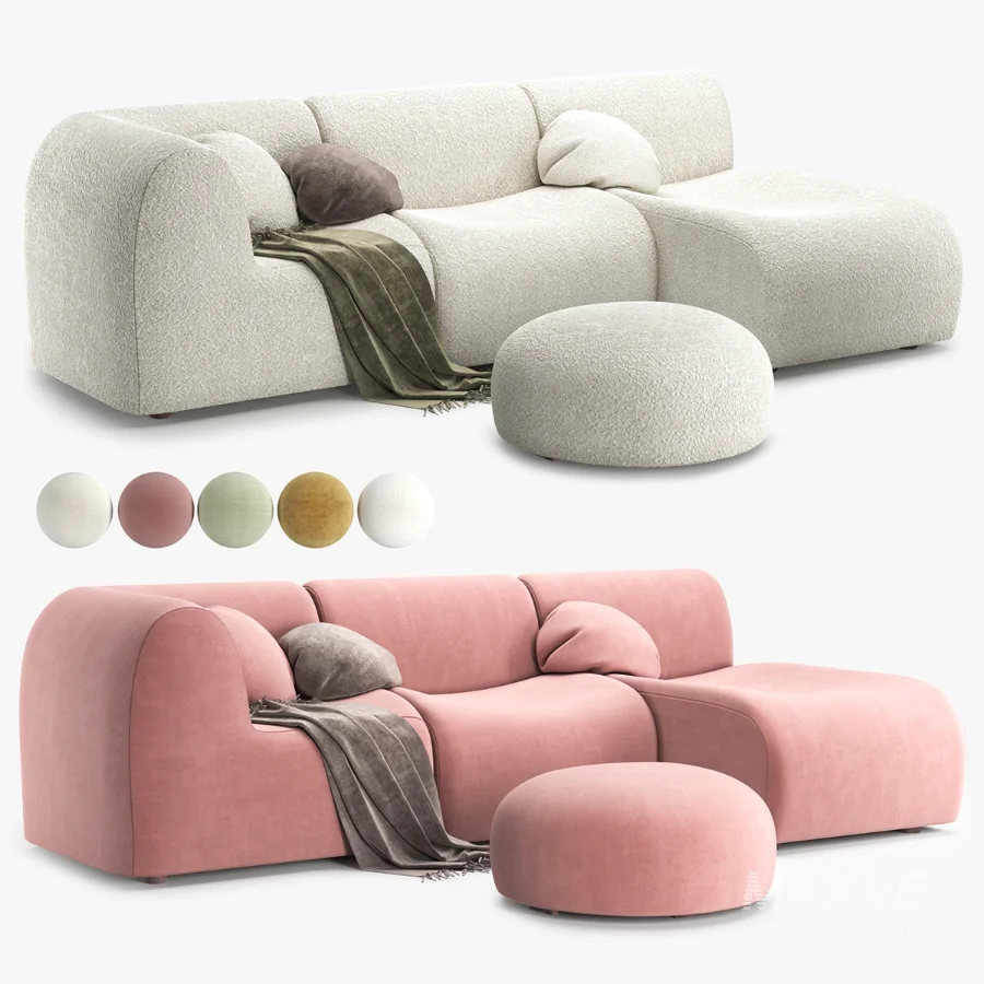 Curved Modular Sectional - Image 2