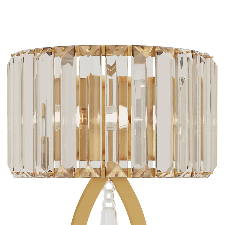 Wall Sconces Modern Gold Crystal Wall Light - Image 6
