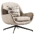 Jensen lowback swivel armchair - Thumbnail 1