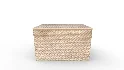 Modern Weave Lidded Storage Basket - Thumbnail 9