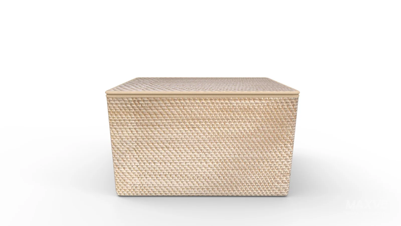 Modern Weave Lidded Storage Basket - Image 9