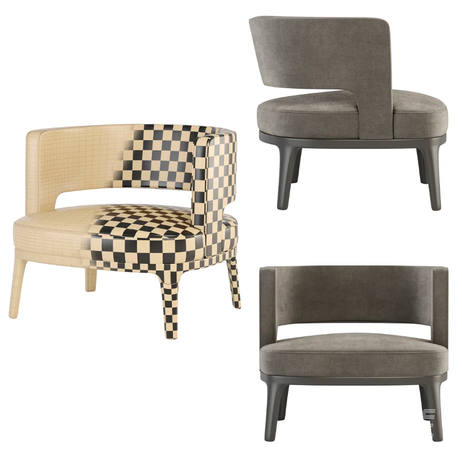 Astrid Flexform Armchair - Image 2