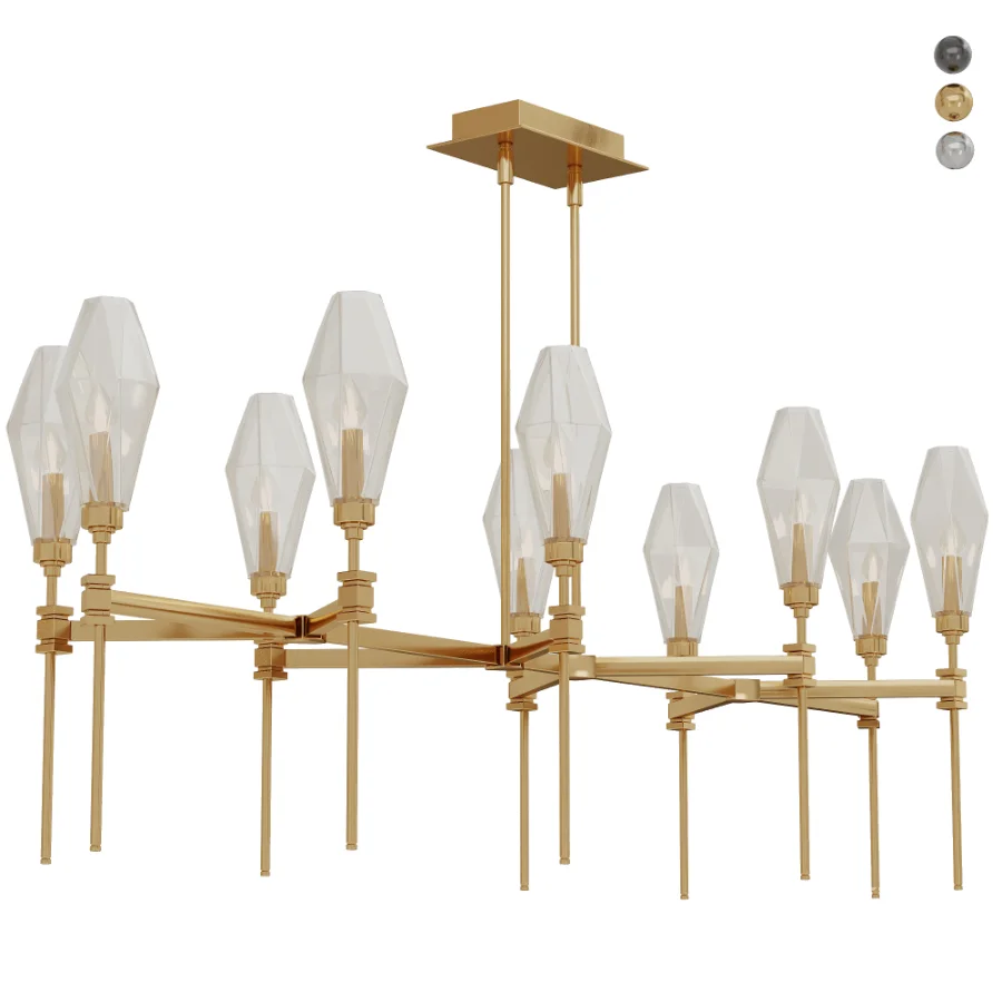 Alto Linear Belvedere Chandelier - Image 1