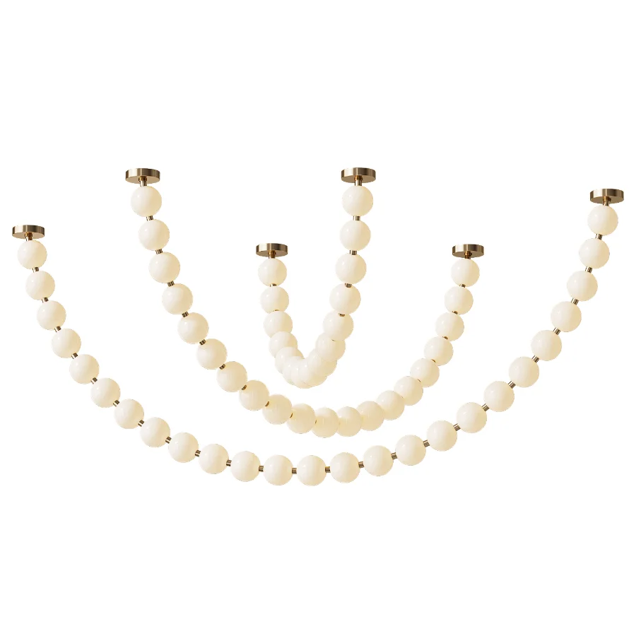 Pearl Necklace Chandelier - Image 2