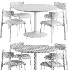 Nadia Chair Menorca Table - Thumbnail 7
