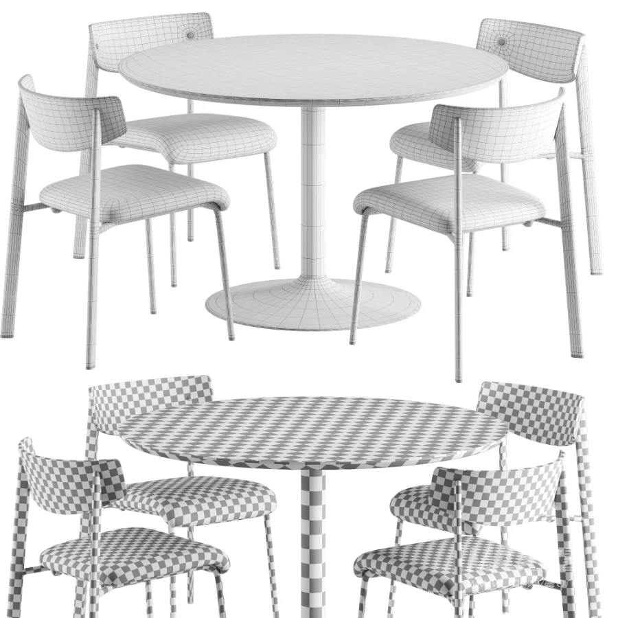 Nadia Chair Menorca Table - Image 7