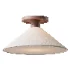 West Elm Devon Flush Mount Ceiling Lamp - Thumbnail 5