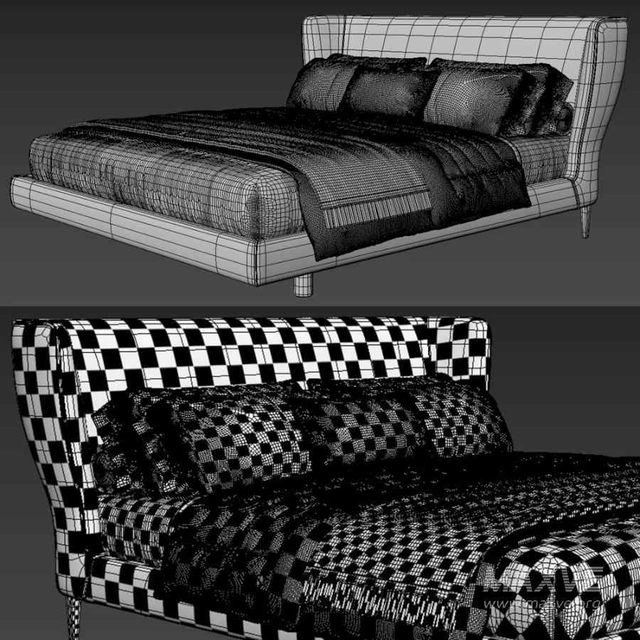 Gentleman Double Bed - Image 3