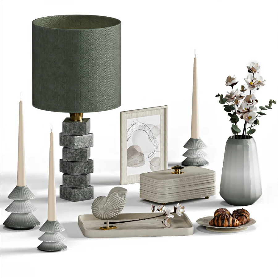 Decorative Set 03 – Luna Collection - Image 1