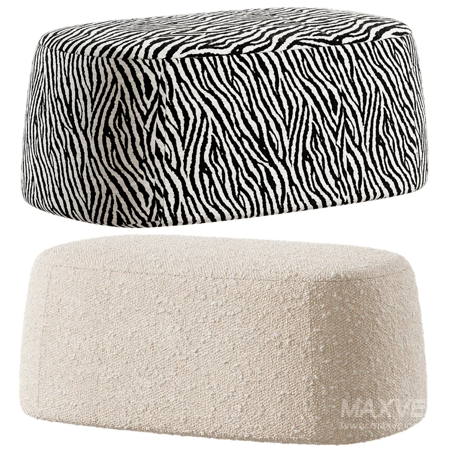 Curly 3 Ottoman by Divan - Image 6