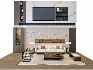 MODERN LUXURY LIVING ROOM SET 3 - Thumbnail 1
