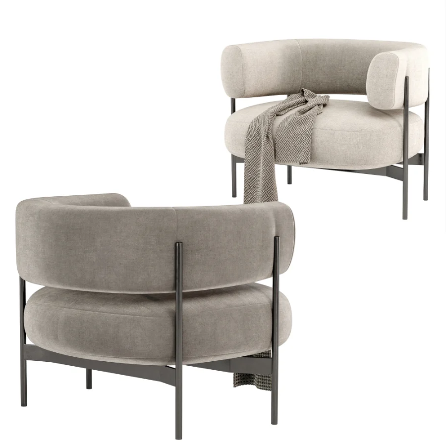 CINI armchair By HC28 Cosmo - Image 1