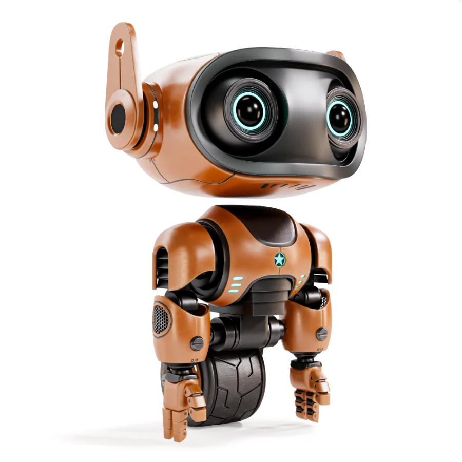 PIXO Stylized One Wheel Companion Robot - Image 2