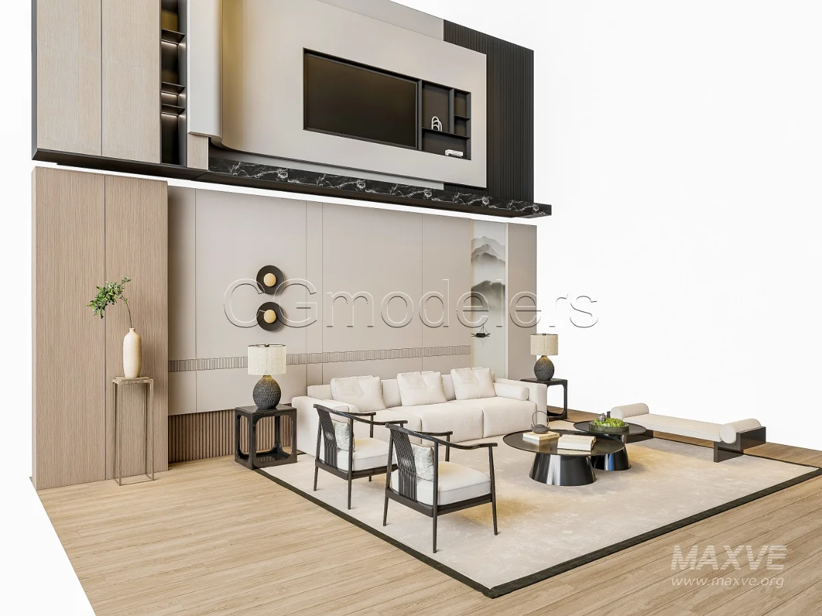 MODERN LUXURY LIVING ROOM SET 1 - Image 4