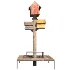 Wood Birdhouse Tree with Bench - Thumbnail 4