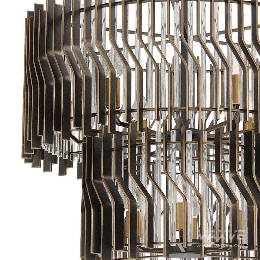 Varaluz Modern Ceiling Chandelier - Image 3