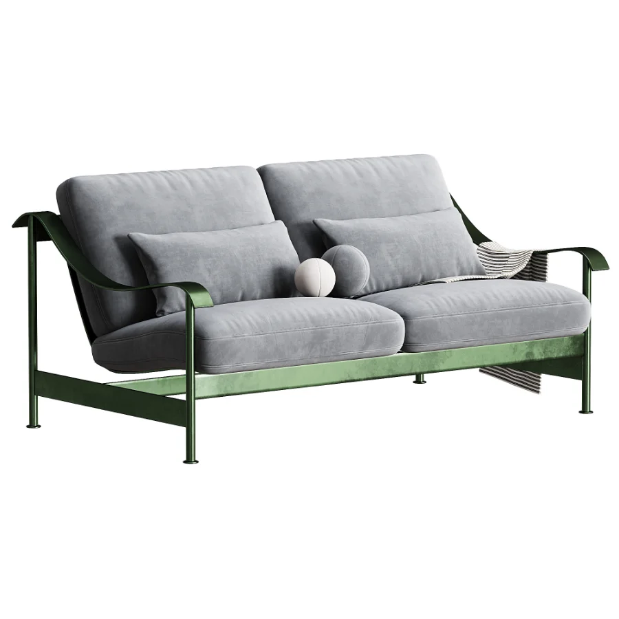 Outdoor Sandy Three Seater Sofa 02 - Image 5