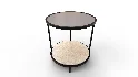 Harlow Round End Table - Thumbnail 2