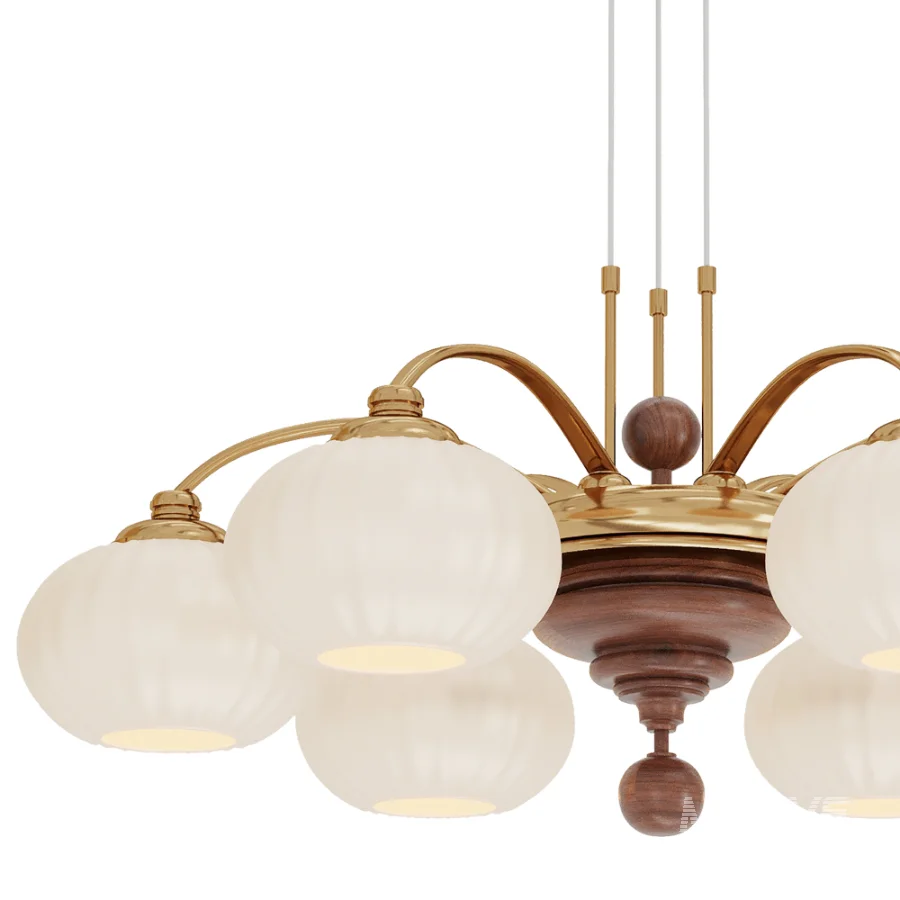 Golden Harvest Chandelier - Image 4