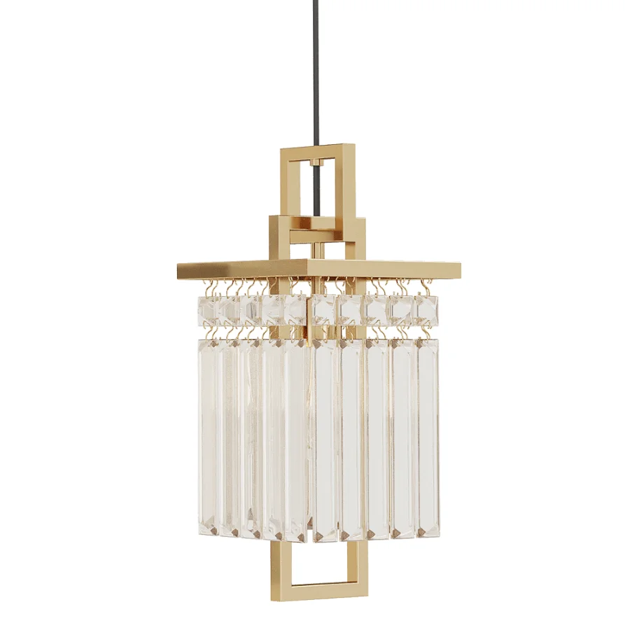 Modern Gold Pendant Light - Image 6