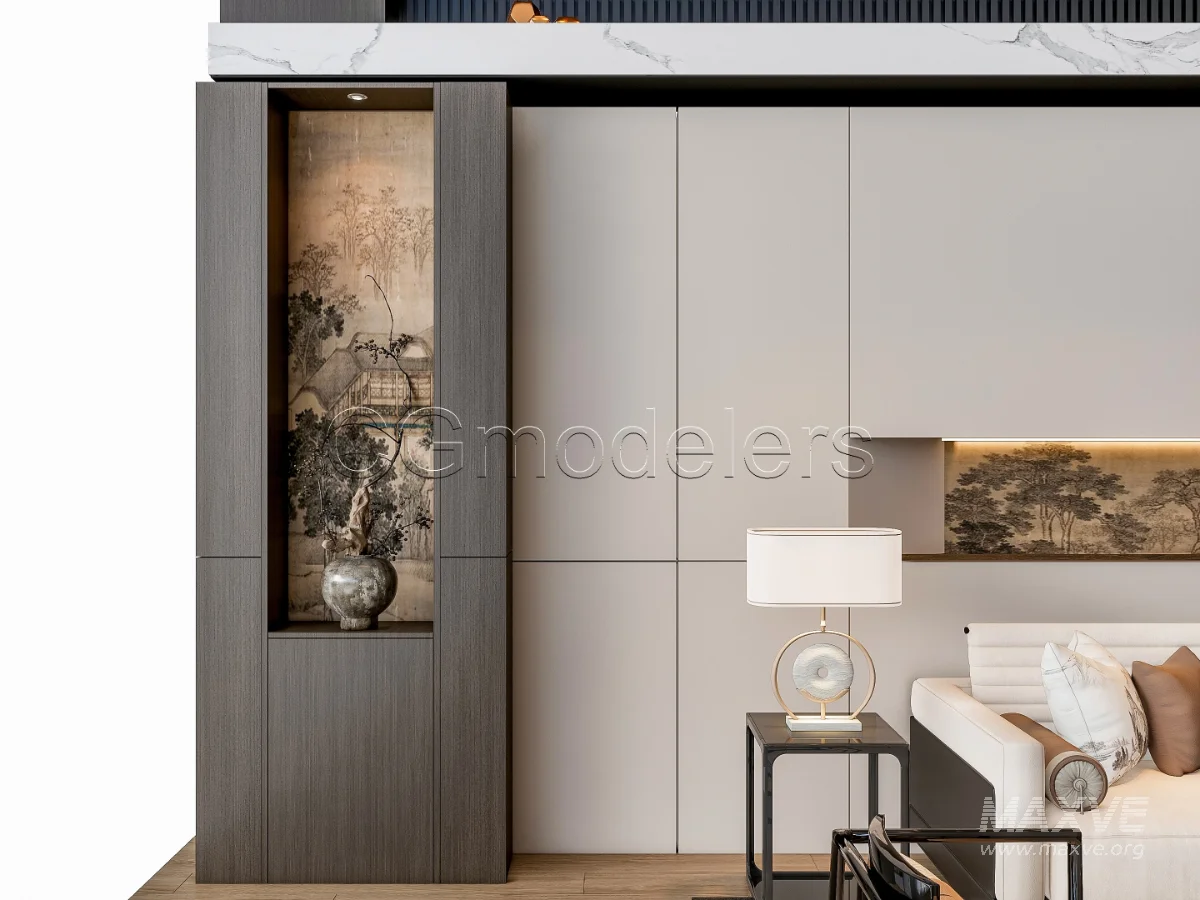 MODERN LUXURY LIVING ROOM SET 3 - Image 3