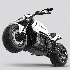 Futuristic Heavy-Duty Electric Motorcycle - Thumbnail 8