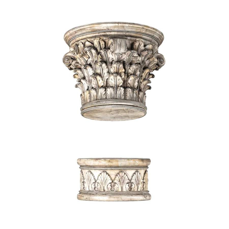 Luxury Corinthian Column Set 03 - Image 1