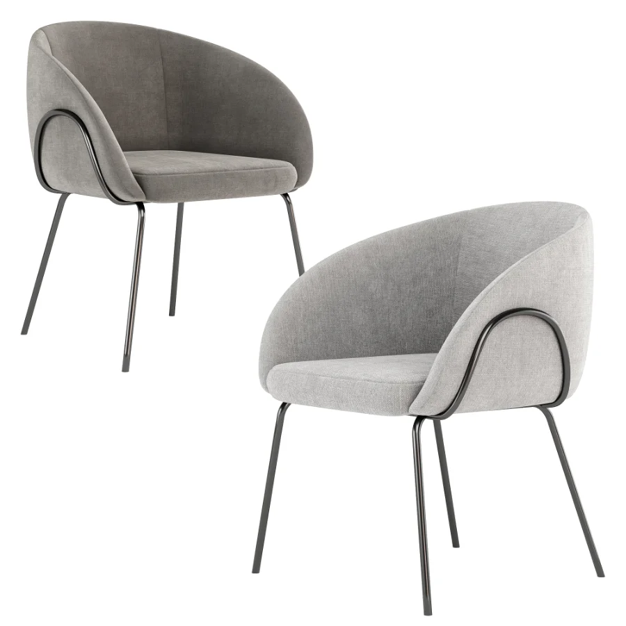 Xander Fabric Dining Chair - Image 1