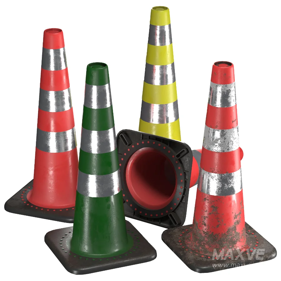 Plastic Traffic Cone - Image 1