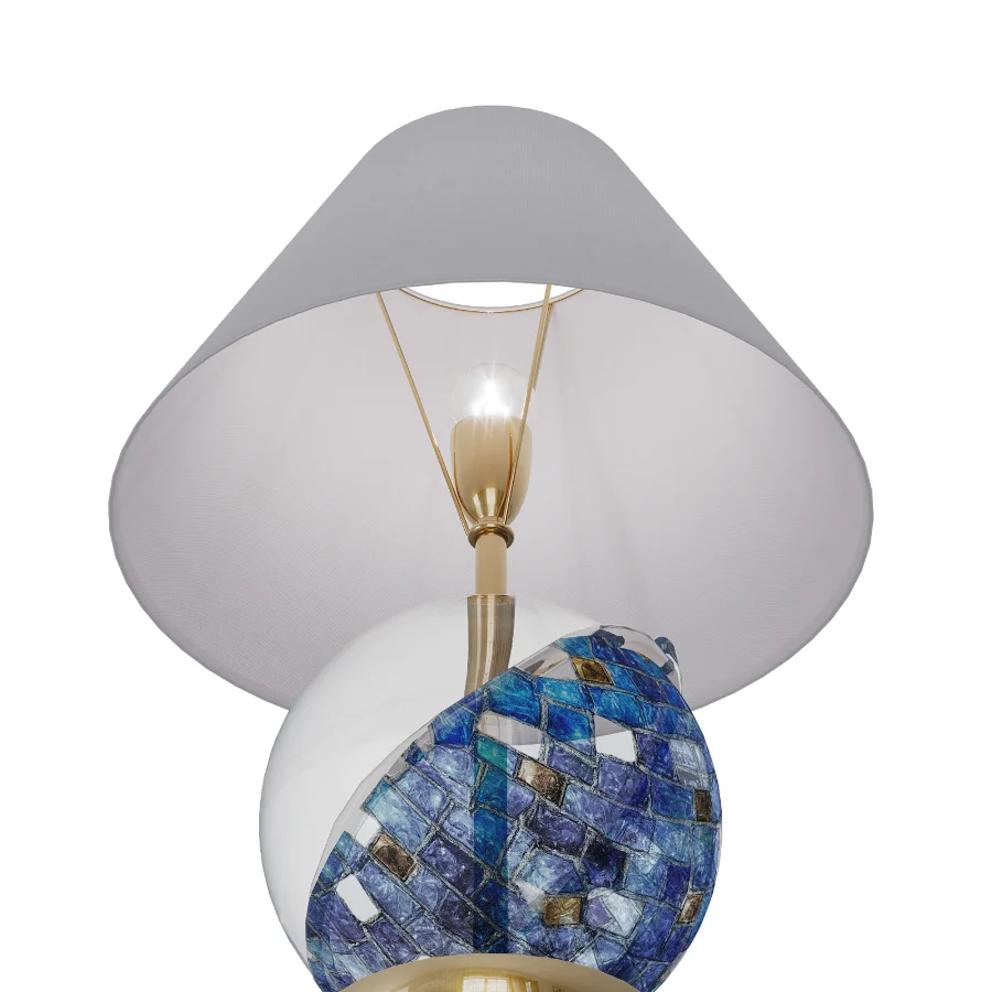 Serena Luxury Mosaic Eterea Lamp - Image 3