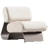 Fabric Lounge Chair - Thumbnail 1