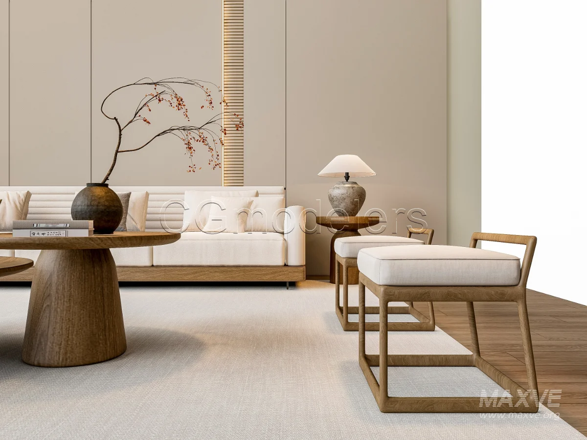 MODERN LUXURY LIVING ROOM SET 2 - Image 13