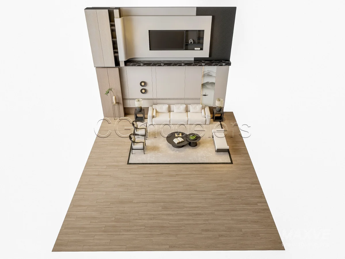MODERN LUXURY LIVING ROOM SET 1 - Image 19