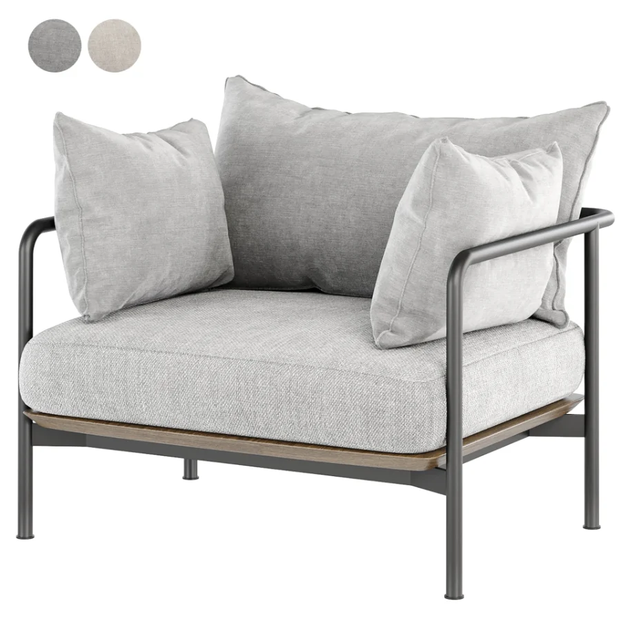 CRAWFORD Armchair By STELLAR WORKS - Image 3